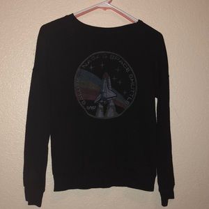 Black NASA sweater